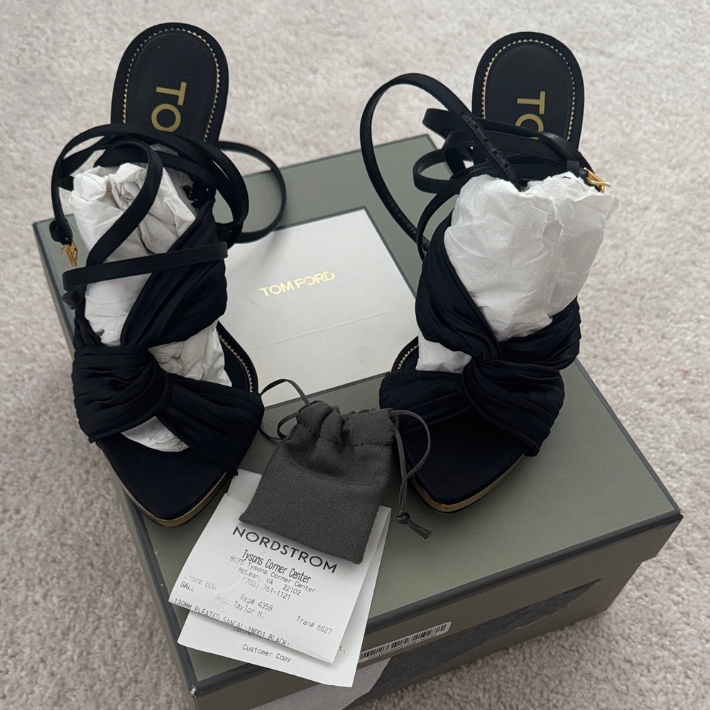 Tom Ford Elegant Black Heels